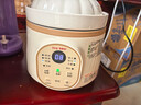 億可熊（iicobear）電燉鍋 分月齡BB煲粥飯鍋嬰兒專用微壓燉盅 寶寶燉湯輔食鍋輔食機(jī) 1.2L奶白色 【四階段分段喂養(yǎng)】 曬單實(shí)拍圖