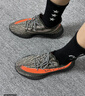 阿迪達(dá)斯Yeezy350夏日透氣椰子男女休閑鞋HQ7045 41 曬單實拍圖