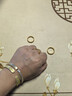 周六福（ZLF）古法黃金戒指男女款情侶足金999圓潤戒指單只 計價(jià) 男戒23號-14.47g 曬單實(shí)拍圖