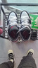 耐克NIKE男休閑鞋喬丹AJ1 JORDAN 1低幫運動(dòng)鞋 HF3148-106黑白灰44 曬單實(shí)拍圖