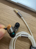 阿思翠AM800 迭代版 女毒入耳式耳機(jī)type-c有線HIFI無(wú)損發(fā)燒降噪高保真原木金屬融合高音質(zhì)音樂(lè)耳塞 3.5mm 銀色 無(wú)麥克風(fēng) 曬單實(shí)拍圖