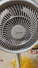 美的（Midea）【暴風(fēng)循環(huán)】空氣循環(huán)扇大風(fēng)量搖頭電風(fēng)扇家用臺式落地扇輕音臥室節(jié)能小風(fēng)扇柔風(fēng)輕羽扇 FGA24TQ 曬單實拍圖
