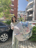 WCZ德國(guó)全自動(dòng)遮陽(yáng)傘女雙層防曬防紫外線(xiàn)小巧便攜太陽(yáng)傘晴雨兩用 加大16骨鈦金防曬-白玫瑰 101CM 曬單實(shí)拍圖