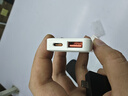 超薄氮化鎵充電器雙口迷你pd30W快充頭適用于華為三星蘋(píng)果筆記本平板電腦 白色 曬單實(shí)拍圖