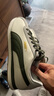 彪馬PUMA【復古跑鞋】薄底鞋T頭鞋男女休閑阿甘鞋 362167 米白色-軍綠 曬單實(shí)拍圖