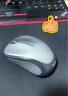羅技（Logitech）M235 鼠標 無(wú)線(xiàn)鼠標 辦公鼠標 對稱(chēng)鼠標 黑色 帶無(wú)線(xiàn)2.4G接收器 曬單實(shí)拍圖