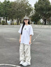BASLS國潮聯(lián)名款跑步鞋厚底透氣休閑運(yùn)動(dòng)鞋男士戶外潮流徒步老爹鞋子男 白灰 42 曬單實(shí)拍圖