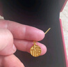 周大福 國潮福字萬(wàn)字福牌黃金吊墜(工費120)約2.95g F221900 曬單實(shí)拍圖