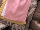 婳如嫣天絲亞麻九分哈倫褲女2025夏季薄款高腰顯瘦棉麻小個(gè)子休閑香蕉褲 麻本色 L 【建議105-115斤】 曬單實(shí)拍圖