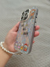 圣圖朗ins五路財神適用蘋(píng)果16pro手機殼15promax女款手鏈14plus貝殼紋iPhone13自帶鏡頭膜11高級感12全包 鏡頭膜全包-銀色-順風(fēng)順水+手鏈  iPhone 16 pro 曬單實(shí)拍圖