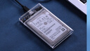 優(yōu)越者 移動(dòng)硬盤盒2.5英寸SATA串口USB3.0 機(jī)械SSD固態(tài)硬盤殼筆記本電腦手機(jī)外置存儲(chǔ)盒子 USB3.0【黑色透明款】S103EBK 曬單實(shí)拍圖