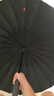 京東京造 颶風(fēng)ProMax雨傘24骨長柄傘大號加固結(jié)實(shí)抗風(fēng)男士晴雨傘25寸113cm 曬單實(shí)拍圖