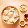 東來順牛肉沙蔥燒麥320（8只）面點燒賣手工制作早餐速食清真食品  曬單實拍圖