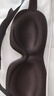 意構(gòu) 3D立體遮光睡眠眼罩 男士女士午休睡覺(jué)護(hù)眼罩隱形鼻翼款灰黑色 曬單實(shí)拍圖