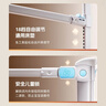 丸丫床圍欄嬰兒圍欄床上床護(hù)欄兒童護(hù)欄床寶寶防摔防護(hù)欄免打釘 三面 灰帝企1.8*1+灰冰川2.0*2_免打釘 曬單實(shí)拍圖