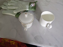 陶相惠茶杯陶瓷蓋杯中號骨瓷水杯金邊會(huì )議杯辦公杯酒店商務(wù)喝茶開(kāi)會(huì )杯子 曬單實(shí)拍圖