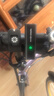 大行（DAHON） 折疊自行車配件USB充電車前燈強(qiáng)光手電筒公路山地車LED燈p8騎行戶外運(yùn)動(dòng)裝備 全鋁合金車前燈【黑色】 曬單實(shí)拍圖