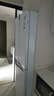 海爾（Haier）小紅花系列418升594mm專業(yè)超薄零嵌十字T型家用電冰箱一級能效BCD-418WGHTDB9WVU1國家補貼20% 曬單實拍圖
