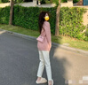 莜仙格米白色煙管牛仔褲女春秋2025新款高腰小個(gè)子九分顯瘦白色直筒褲子 米白色 【九分】 27 90-100斤 曬單實(shí)拍圖