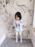 貝比嬰兒襪子春秋款純棉a類(lèi)女童中筒襪無(wú)骨冬季新生幼兒寶寶襪不勒腿 曬單實(shí)拍圖