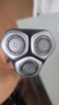 飛利浦（PHILIPS）【七夕情人節(jié)禮物】剃須刀電動2025年新品 3系旋風PRO男士刮胡須刀 實用生日禮物送男友老公送父親 【柔和親膚丨敏感肌適用】紫色 曬單實拍圖