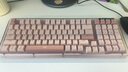 羅技（Logitech）ALTO KEYS K98M 琥珀系列 AI客制化無(wú)線(xiàn)機械鍵盤(pán) 熱插拔大理石軸 藍紫色 曬單實(shí)拍圖