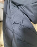 杰克·瓊斯（JACK&JONES）【七夕情人節(jié)禮物】25年秋冬季過膝長款羽絨服男士加厚連帽棉外套 E40黑色 3XL （195） 曬單實拍圖