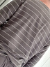 蕉內（Bananain）棉棉305H男女士睡衣睡褲純棉情侶家居服套裝春秋季長(cháng)袖長(cháng)褲不悶汗 【男士】彥灰條紋 L 曬單實(shí)拍圖