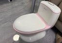 babycare馬桶坐便器蹲便器兒童馬桶仿真馬桶坐便圈2-6歲寶寶便盆維爾粉 曬單實(shí)拍圖