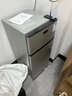 愛妻小冰箱迷你小型家用冷藏冷凍兩用宿舍出租房用雙門辦公室電冰箱節(jié)能省電 【一級能效】88L銀色【三天約一度電】 曬單實(shí)拍圖