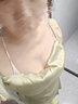 莫代爾【心動白月光】睡裙女法式純欲性感蕩領(lǐng)25新品帶胸墊冰絲吊帶睡衣 曬單實(shí)拍圖