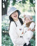 G. DUCKKIDS小黃鴨炸街親子裝刺繡小狗毛衣秋冬韓版一家三口寬松套頭母女針織 白色 66 嬰兒哈衣 (8-13斤) 曬單實拍圖