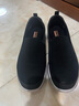 斯凱奇（Skechers）男鞋秋季透氣網(wǎng)面健步鞋輕便一腳蹬運動(dòng)休閑鞋子 BLK黑色 42 曬單實(shí)拍圖