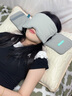 LUCYLEE日本品牌不壓耳重力眼罩遮光睡眠專(zhuān)用辦公午睡覺(jué)男女冰絲護耳按摩 A類(lèi)-涼感雙面-太空灰-不壓耳重力眼罩 改善【睡不著(zhù)-睡得淺-睡不夠】 曬單實(shí)拍圖