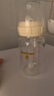 奶瓶寶寶新生兒防嗆奶防脹氣玻璃200ml配母乳S碼+防嗆SS 曬單實(shí)拍圖