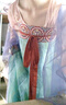 重回漢唐永遇樂(lè )原創(chuàng  )齊胸16破群披帛套裝唐制漢服女裝姐妹款夏 上淺粉下藍綠色齊胸套裝/現貨 165 均碼 曬單實(shí)拍圖