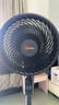 美的（Midea）空氣循環(huán)扇電風(fēng)扇落地扇家用搖頭臺式桌面兩用電扇可拆洗節(jié)能立式輕音輕羽扇宿舍低噪臺扇 【AI語音交互 一級能效】直流變頻GDI24FD 曬單實拍圖