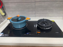 方太灶具DA10【全新智能烹飪?cè)睢繗怆婋p灶家用廚房燃?xì)庠罹?.2kW黑色白色雙色可選 【智能烹飪?cè)睢?天然氣[方太智能烹飪?cè)頬DA10 曬單實(shí)拍圖