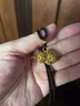 興穎黃金包銀中國風(fēng)古韻平安福祿鏤空吊墜古法花絲福滿蓮花葫蘆掛墜 金1.2克-總重約15克-蓮花葫蘆 曬單實(shí)拍圖