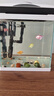 長(cháng)銳魚(yú)缸一體缸自循環(huán)免換水家用客廳桌面小型金魚(yú)缸超白玻璃養魚(yú)缸 超白CRV200標準款 曬單實(shí)拍圖