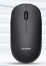 聯(lián)想（Lenovo）無線鼠標 辦公鼠標便攜鼠標 筆記本鼠標 電腦鼠標 M26黑 帶無線2.4G接收器 曬單實拍圖