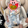 Heekin引領(lǐng)者兒童安全座椅汽車用0-12歲嬰兒寶寶車載可坐躺智能通風(fēng)加熱 香檳金MAX(加配+全罩式遮陽棚) 曬單實(shí)拍圖