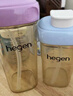 HEGEN海格恩兒童吸管杯蓋通用奶瓶杯配件1-3-6歲寶寶喝奶直飲喝水杯蓋 紫色吸管杯蓋 配件 曬單實(shí)拍圖