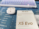 漫步者（EDIFIER）X5 Evo 真無(wú)線(xiàn)主動(dòng)降噪藍牙耳機 ?藍牙6.0 AI翻譯 適用蘋(píng)果華為小米OPPO手機 潤白 曬單實(shí)拍圖