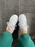 斯凱奇（Skechers）女鞋秋季厚底老爹鞋百搭熊貓鞋軟底舒適外穿休閑運(yùn)動(dòng)鞋11959 曬單實(shí)拍圖