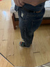 海瀾之家（HLA）牛仔褲男涼感舒適褲子男大碼25春夏季 藍灰牛過渡色（淺） HKNAW1J028A 31 170/78A 推薦119~126斤 曬單實拍圖