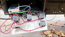 饃彭尾板無線遙控器新升級(jí)貨車12v24v通用凱卓立牛力海格控開關(guān) 主機(jī)+1個(gè)橙色充電遙控器（帶自鎖功能） 凱卓力尾板 曬單實(shí)拍圖