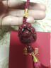 金石靈朱砂吊墜平安扣護(hù)身符葫蘆福祿車掛鑰匙扣掛件蛇年七夕情人節(jié)禮物 朱砂福祿車掛 曬單實(shí)拍圖