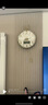 凱琴夜光電波自動對時鐘表掛鐘客廳掛墻鐘掛墻時鐘萬年歷客廳掛鐘家用 大號7268云母貝殼盤帶日歷貝殼字 1cm 手動調(diào)時機芯（保10年） 曬單實拍圖
