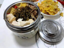 耐吉佳德國雙層真空保溫飯盒超長保溫便攜式便當(dāng)盒超大容量保溫湯壺 雙層真空保溫桶【米色】  1.2L 曬單實拍圖